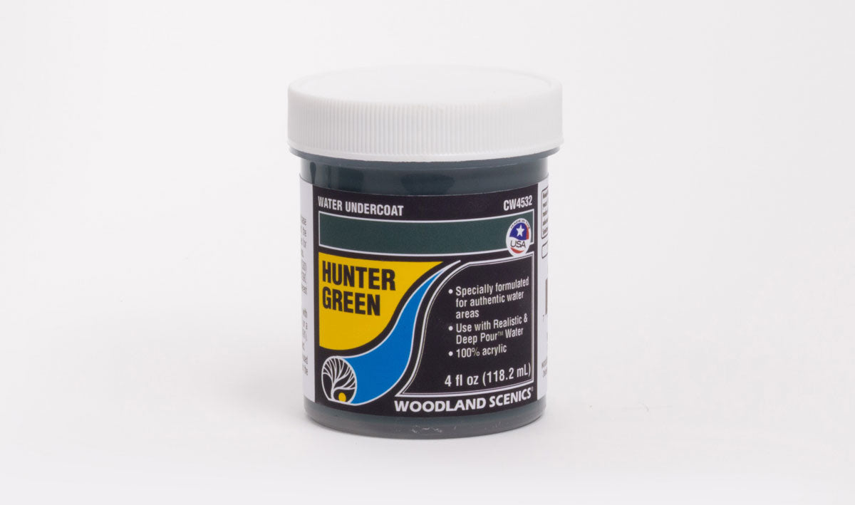 Water Undercoat Hunter Green