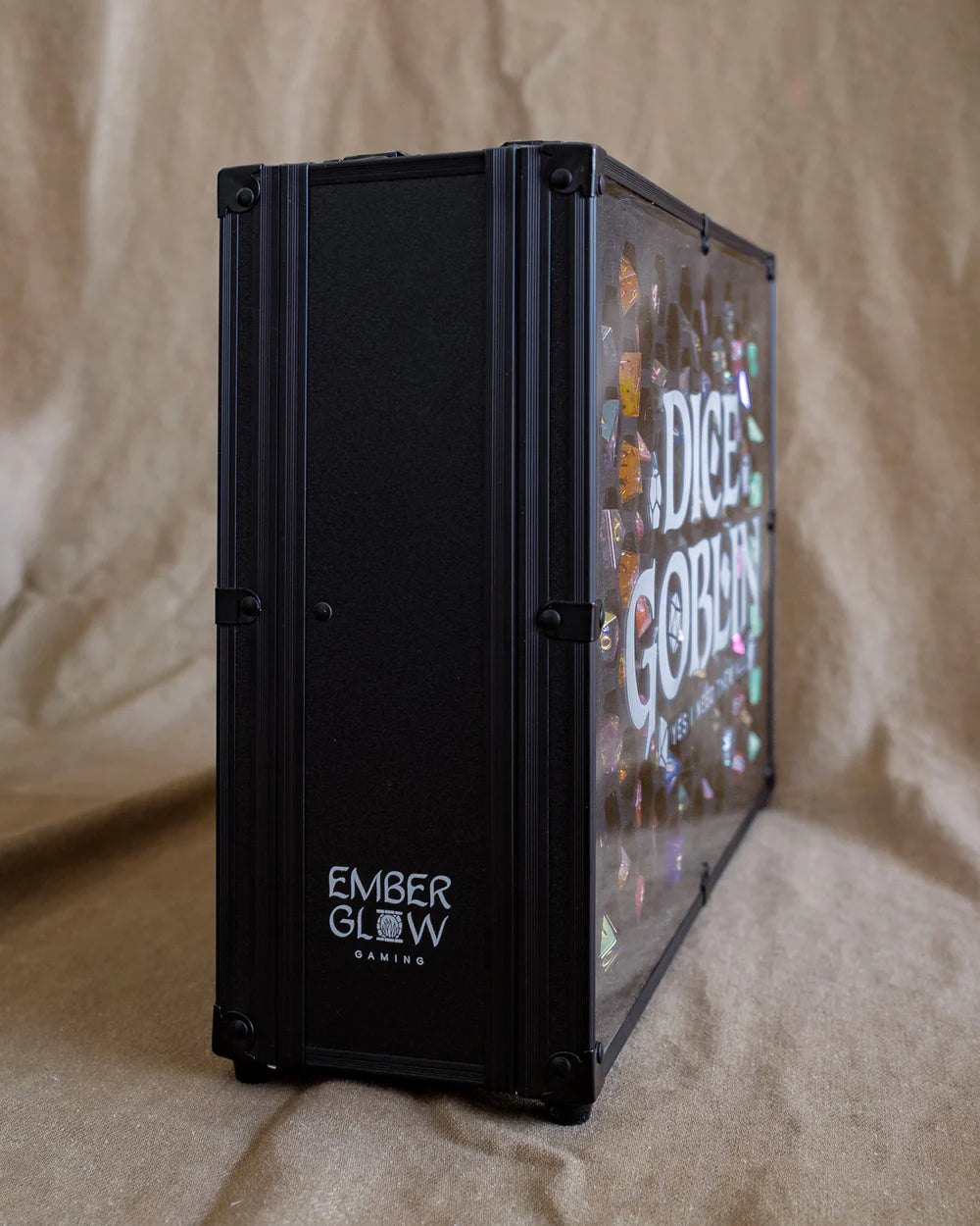 COLOSSAL Dice Queen | 66 Set Capacity | Plexi Glass Dice Display Case