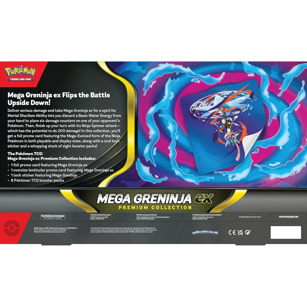 Mega Greninja ex Premium Collection