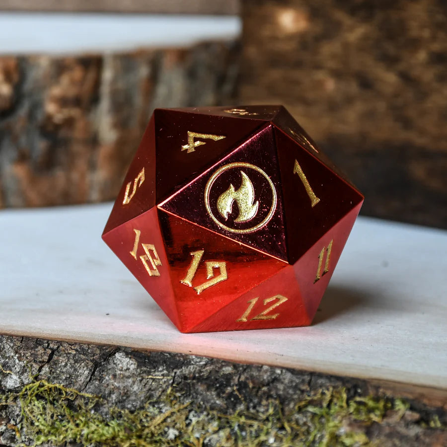 Misty Mountain Spindown Metal D20