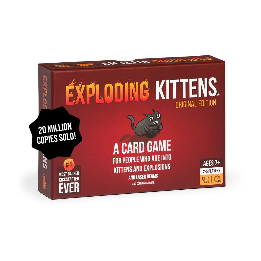 Exploding Kittens Original Edition A Card Game