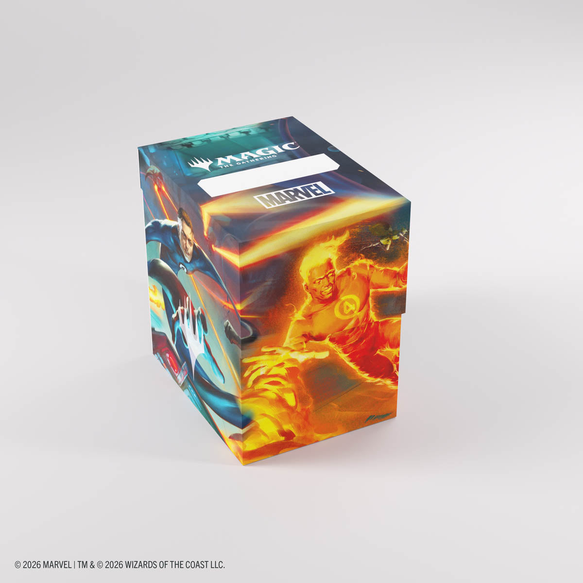 Gamegenic: Magic The Gathering: Msh Marvel Super Heroes: Soft Dynacrate 100 Xl: Fantastic Four Unleashed image 1