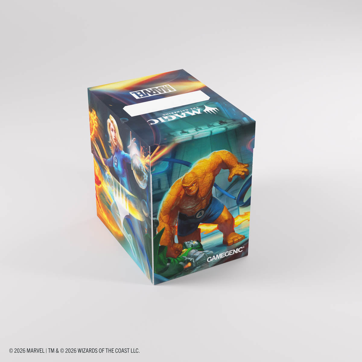Gamegenic: Magic The Gathering: Msh Marvel Super Heroes: Soft Dynacrate 100 Xl: Fantastic Four Unleashed image 2