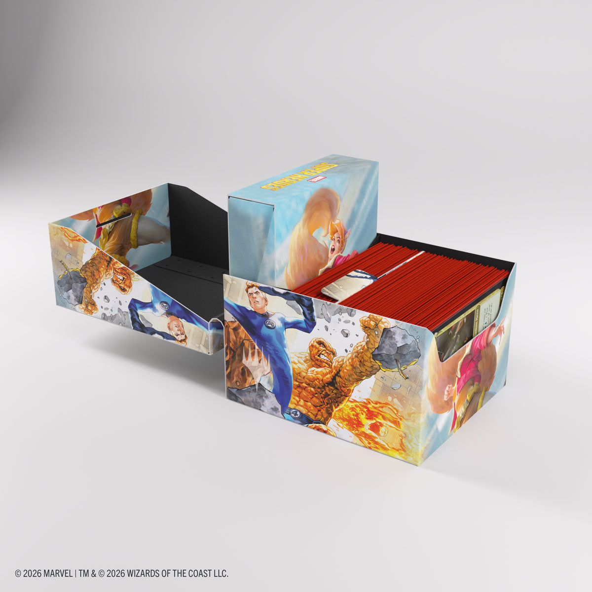 Gamegenic: Magic The Gathering: Msh Marvel Super Heroes: Soft Crate 100 Xl Sideloading: The Fantastic Four And Go Nuts!