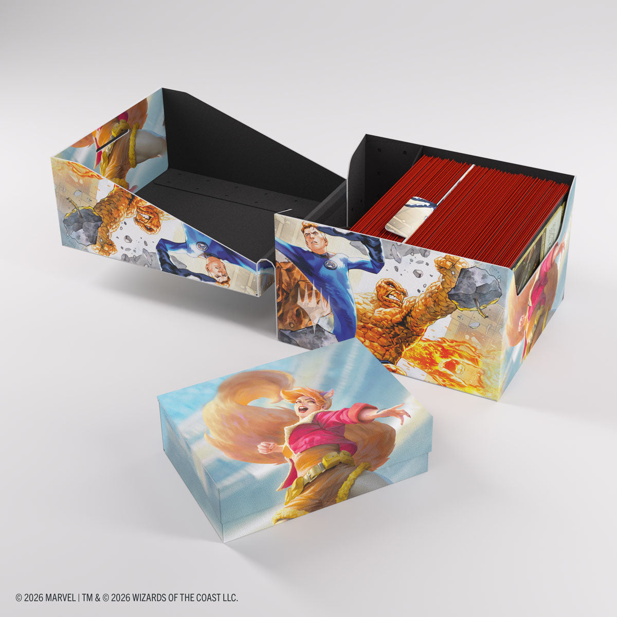Gamegenic: Magic The Gathering: Msh Marvel Super Heroes: Soft Crate 100 Xl Sideloading: The Fantastic Four And Go Nuts!