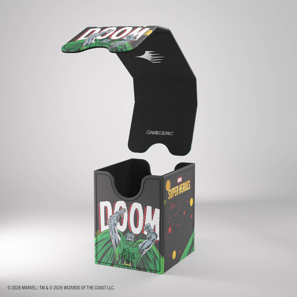 Gamegenic: Magic The Gathering: Msh Marvel Super Heroes: Squire 100 Xl: Doctor Doom And Spider-Man image 6