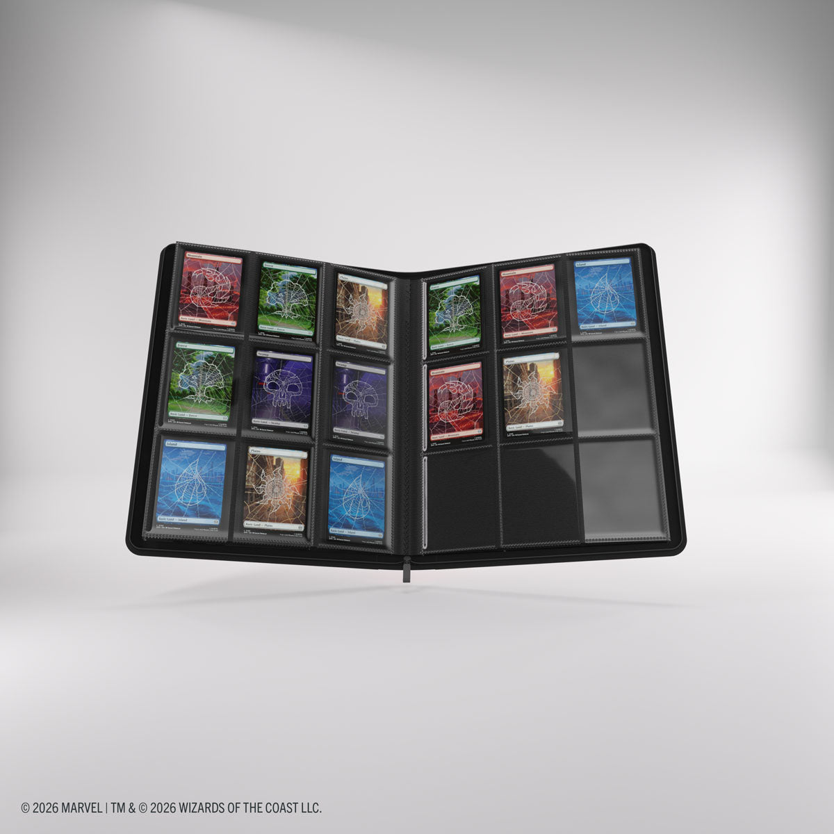Gamegenic: Magic The Gathering: Msh Marvel Super Heroes: 18-Pocket Zip-Up Album: Captain America And Black Panther image 6