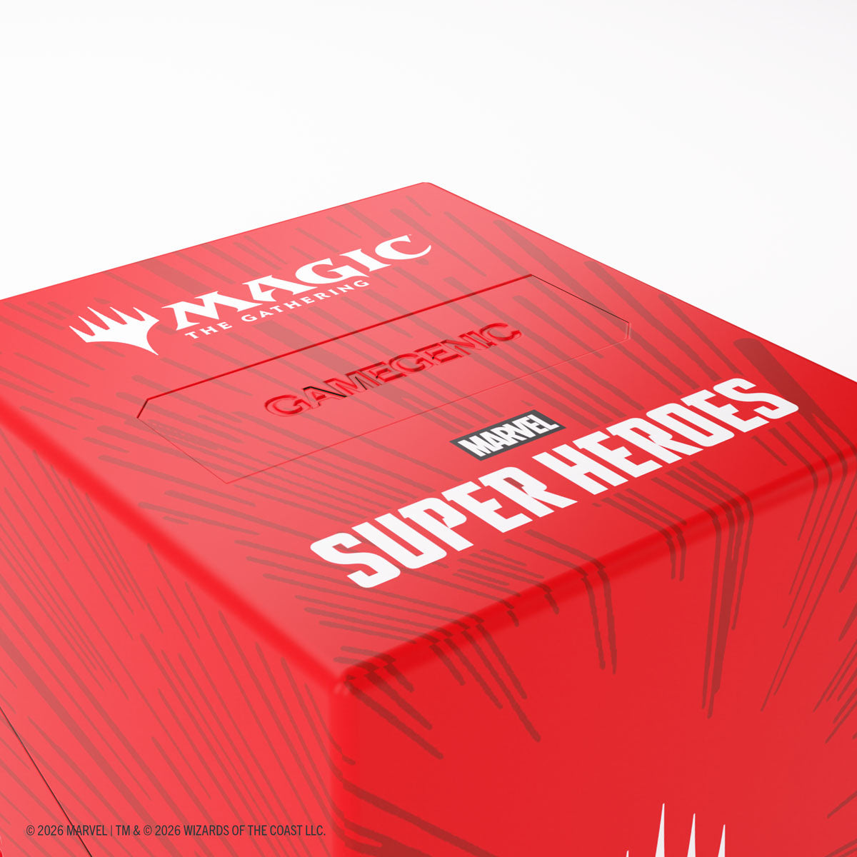 Gamegenic: Magic The Gathering: Msh Marvel Super Heroes: Bastion 100 Xl: Comic Burst Red image 5