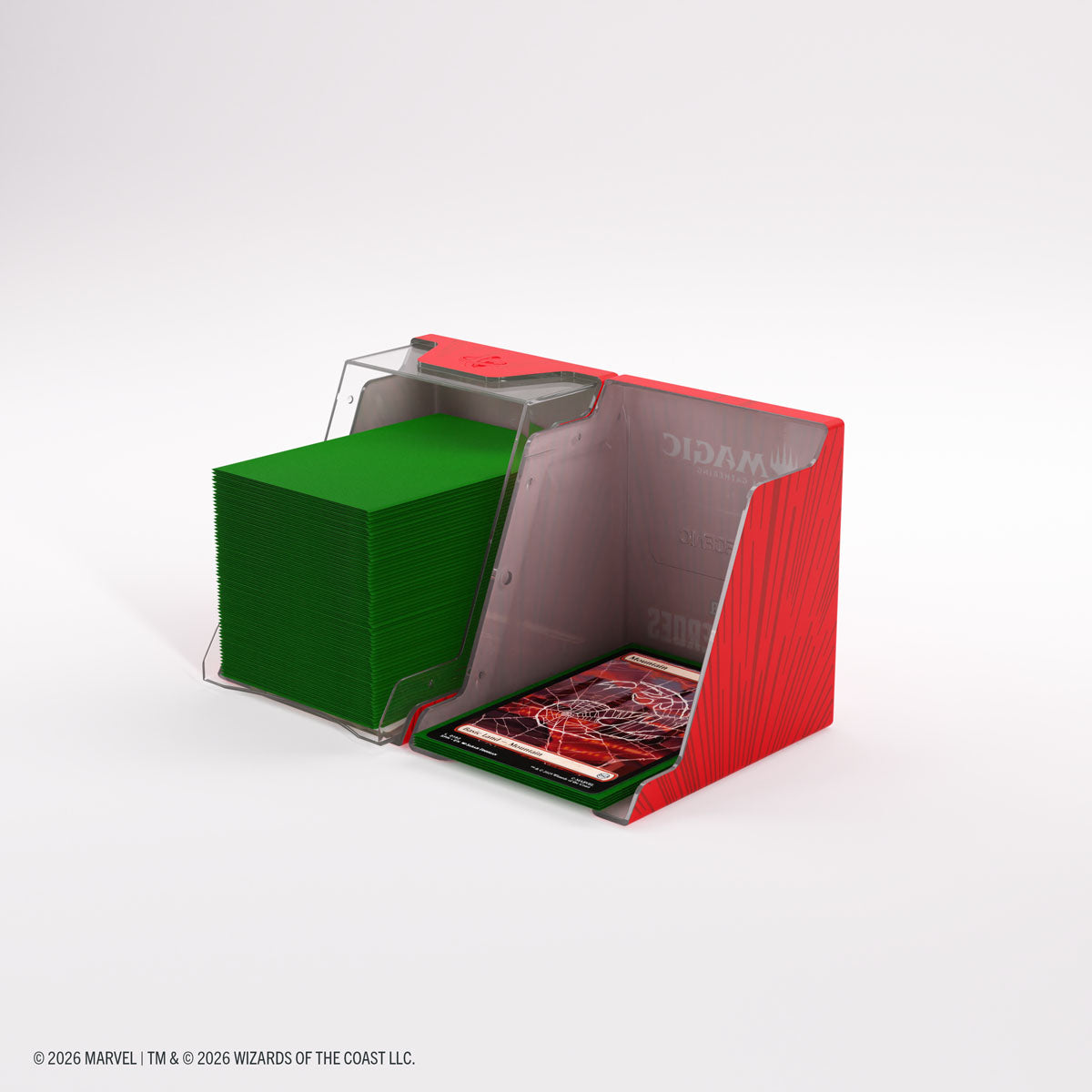 Gamegenic: Magic The Gathering: Msh Marvel Super Heroes: Bastion 100 Xl: Comic Burst Red image 9
