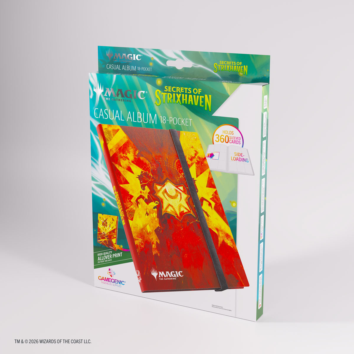 Gamegenic: Magic The Gathering: Secrets Of Strixhaven: Casual Album 18-Pocket: Faction 3