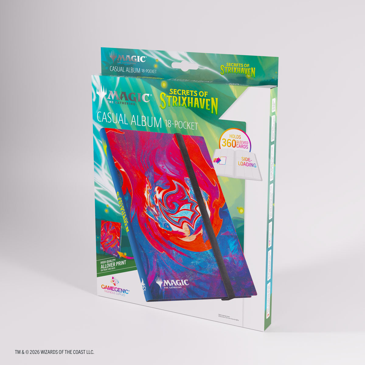 Gamegenic: Magic The Gathering: Secrets Of Strixhaven: Casual Album 18-Pocket: Faction 2