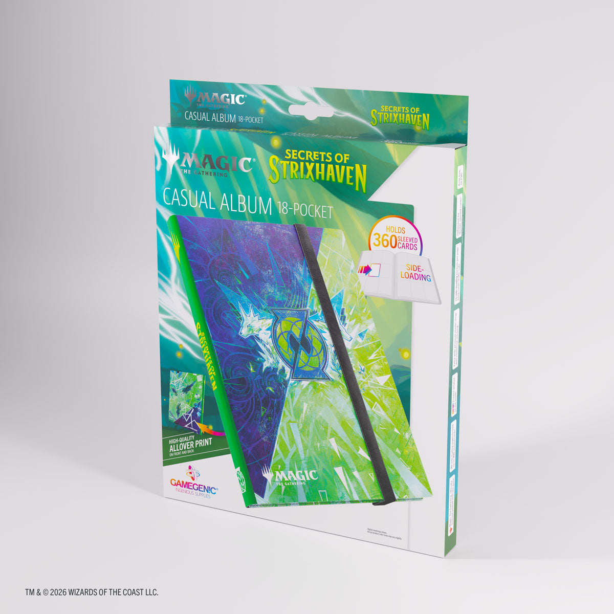 Gamegenic: Magic The Gathering: Secrets Of Strixhaven: Casual Album 18-Pocket: Faction 4