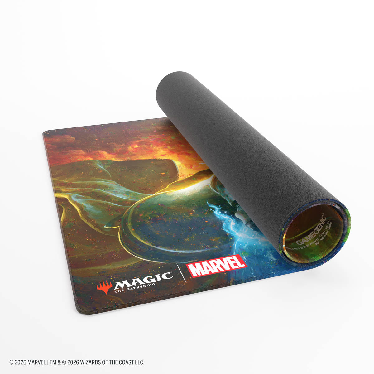 Gamegenic: Magic The Gathering: Msh Marvel Super Heroes: Shiny Playmat: Doom Reigns Supreme image 3