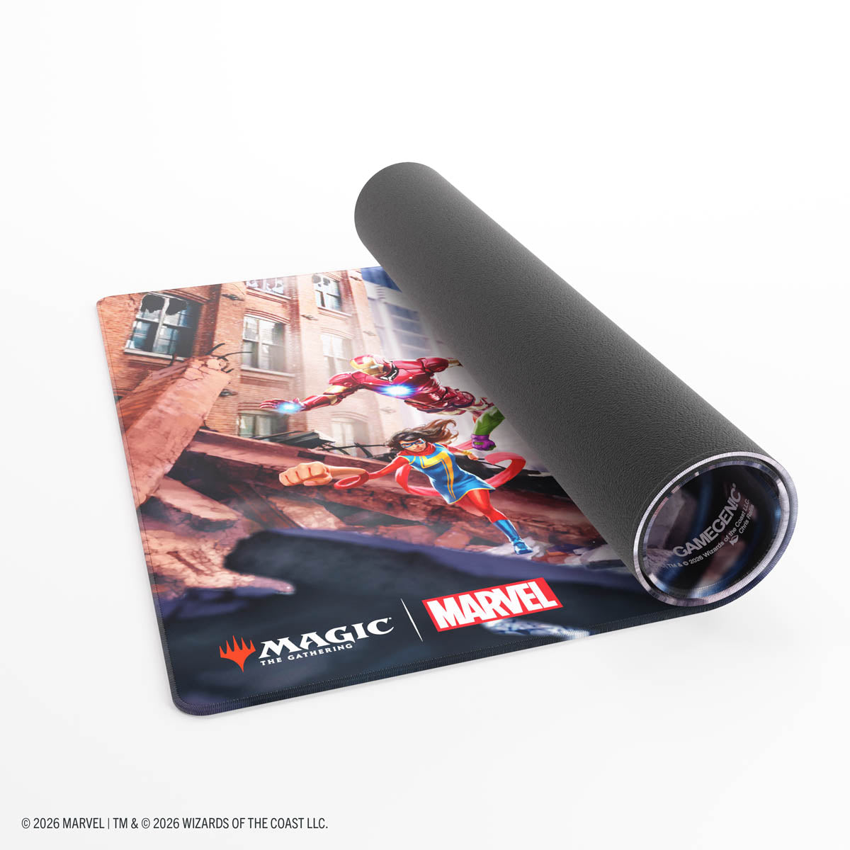 Gamegenic: Magic The Gathering: Msh Marvel Super Heroes: Shiny Playmat: Marvel Super Heroes image 3