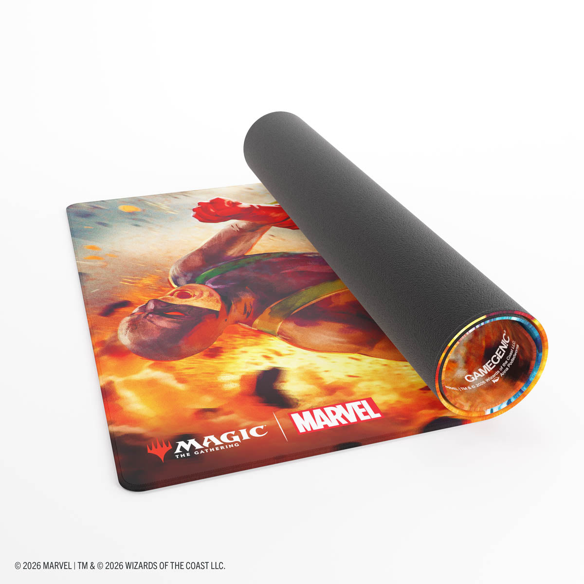 Gamegenic: Magic The Gathering: Msh Marvel Super Heroes: Prime Playmat: Captain America Super-Soldier image 3