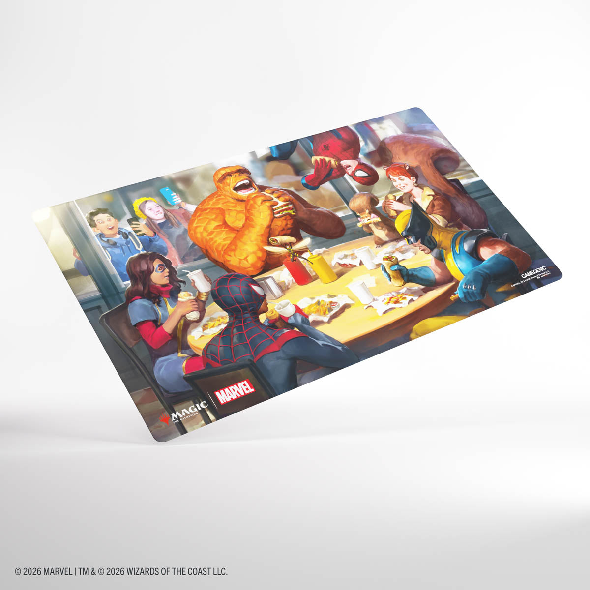 Gamegenic: Magic The Gathering: Msh Marvel Super Heroes: Prime Playmat: Heroic Feast image 2