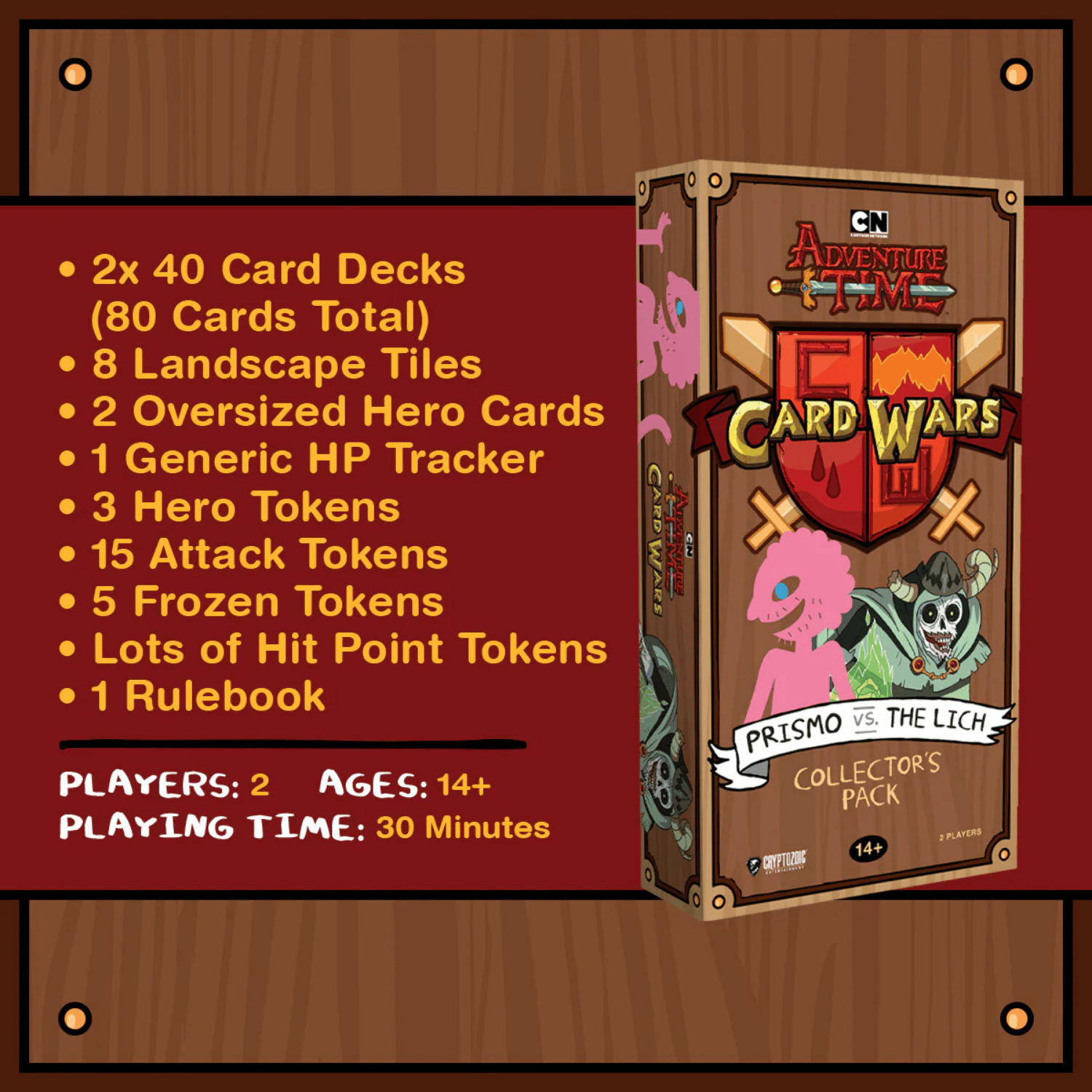 Adventure Time: Card Wars - Prismo vs The Lich - Collector's Pack