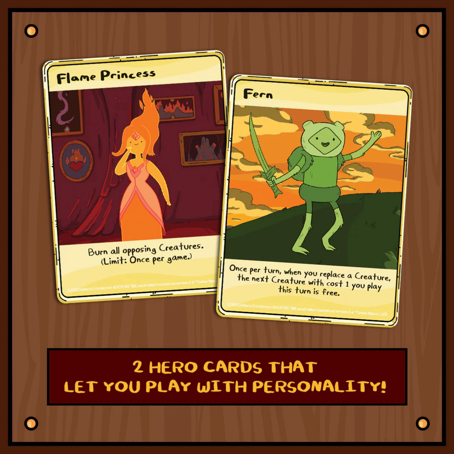 Adventure Time: Card Wars - Flame Princess vs Fern - Collector's Pack