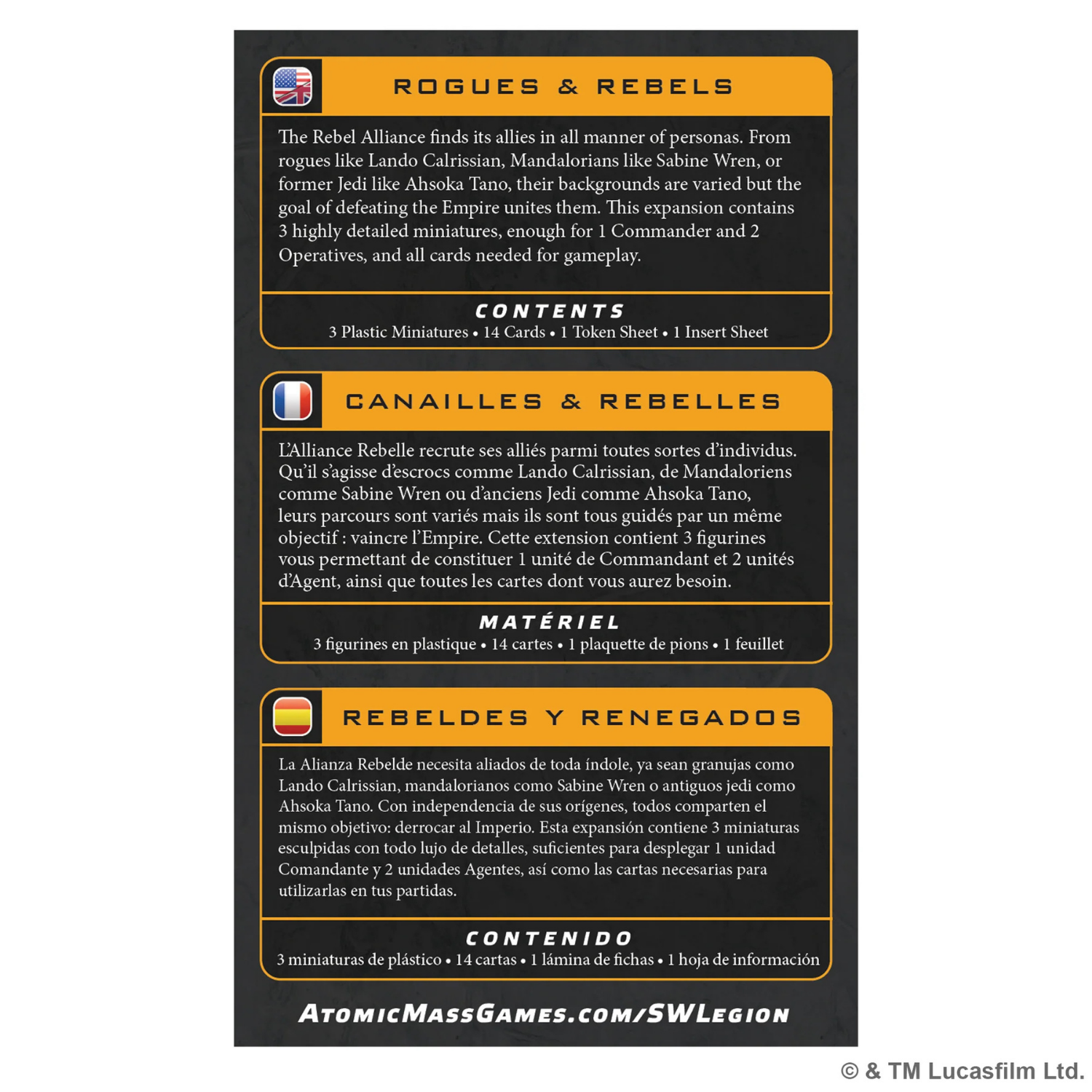 Star Wars: Legion - Rogues & Rebels