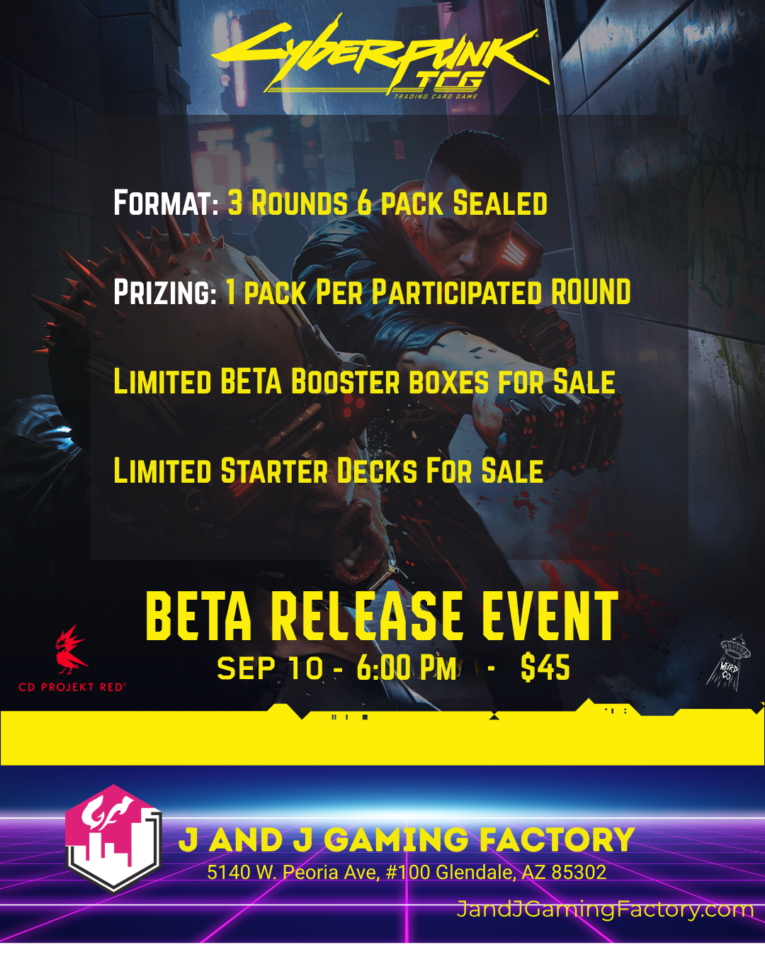 Cyberpunk Beta Release Event