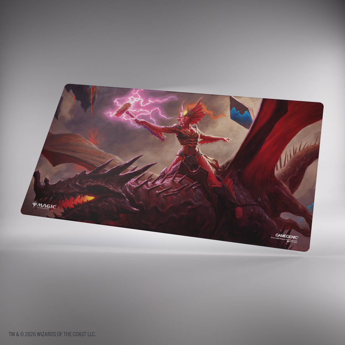 Magic: The Gathering | Reality Fracture Double-sided Playmat - Kiora of Salt and Sand/Kiora of Fire  - image 2