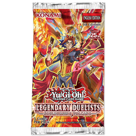 Yu-Gi-Oh! Legendary Duelists Soulburning Volcano Booster Pack