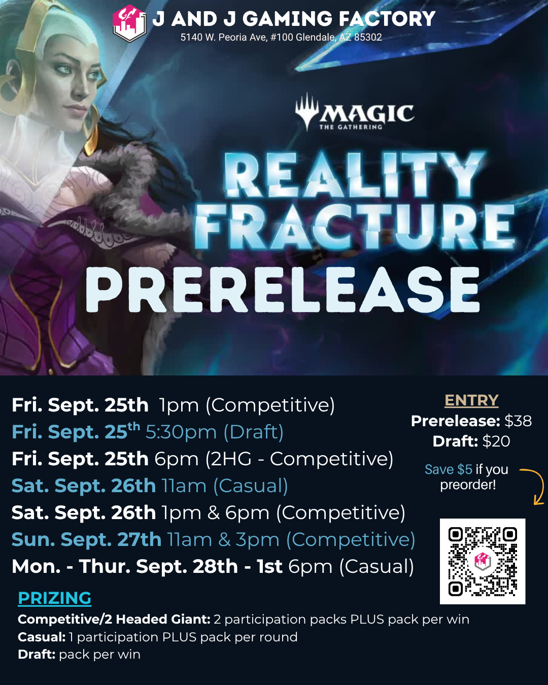 Magic The Gathering -Reality Fracture Prerelease EVENT