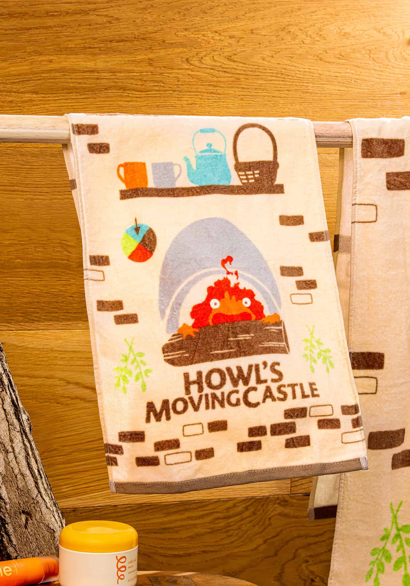 Howl's Moving Castle Face Towel (Calcifer)