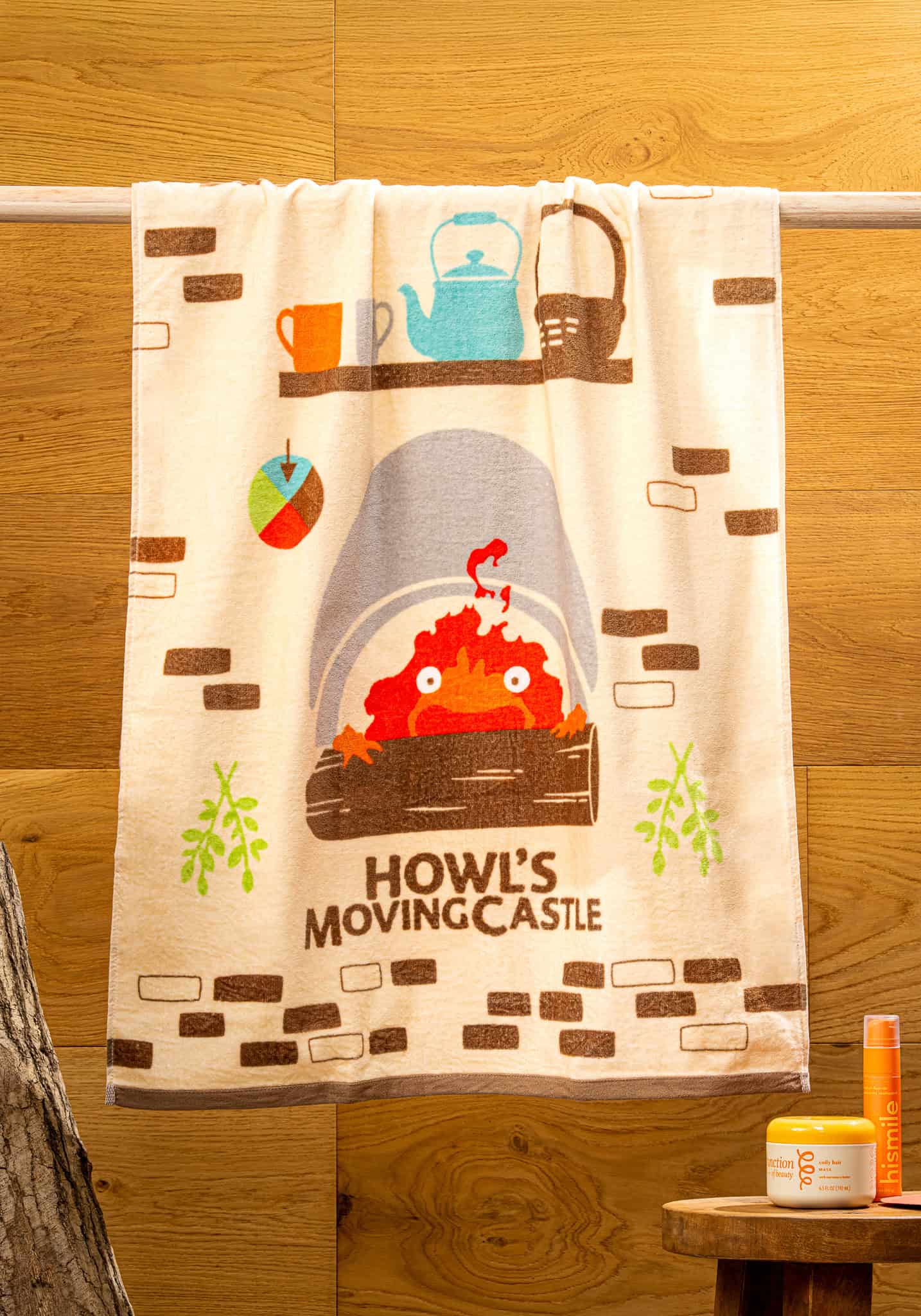 Howl's Moving Castle Bath Towel (Calcifer)