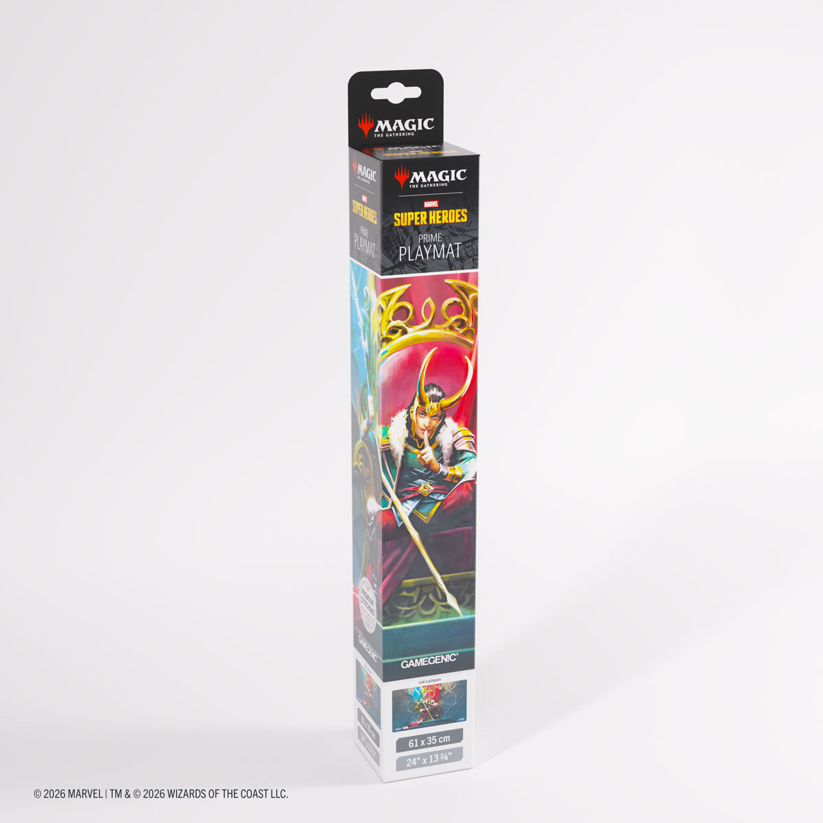Gamegenic: Magic The Gathering: Msh Marvel Super Heroes: Prime Playmat: Loki Laufeyson image 8