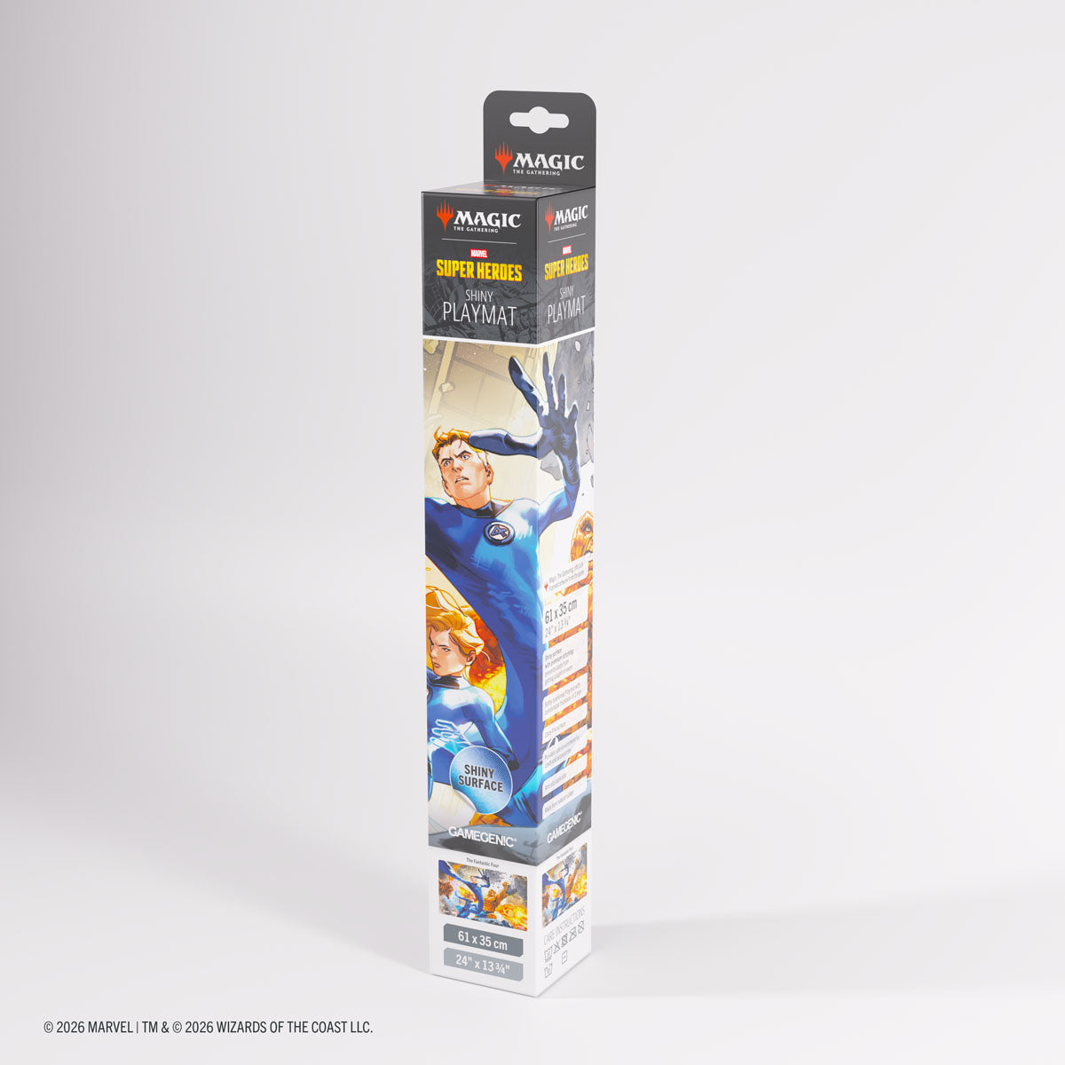 Gamegenic: Magic The Gathering: Msh Marvel Super Heroes: Shiny Playmat: The Fantastic Four image 9