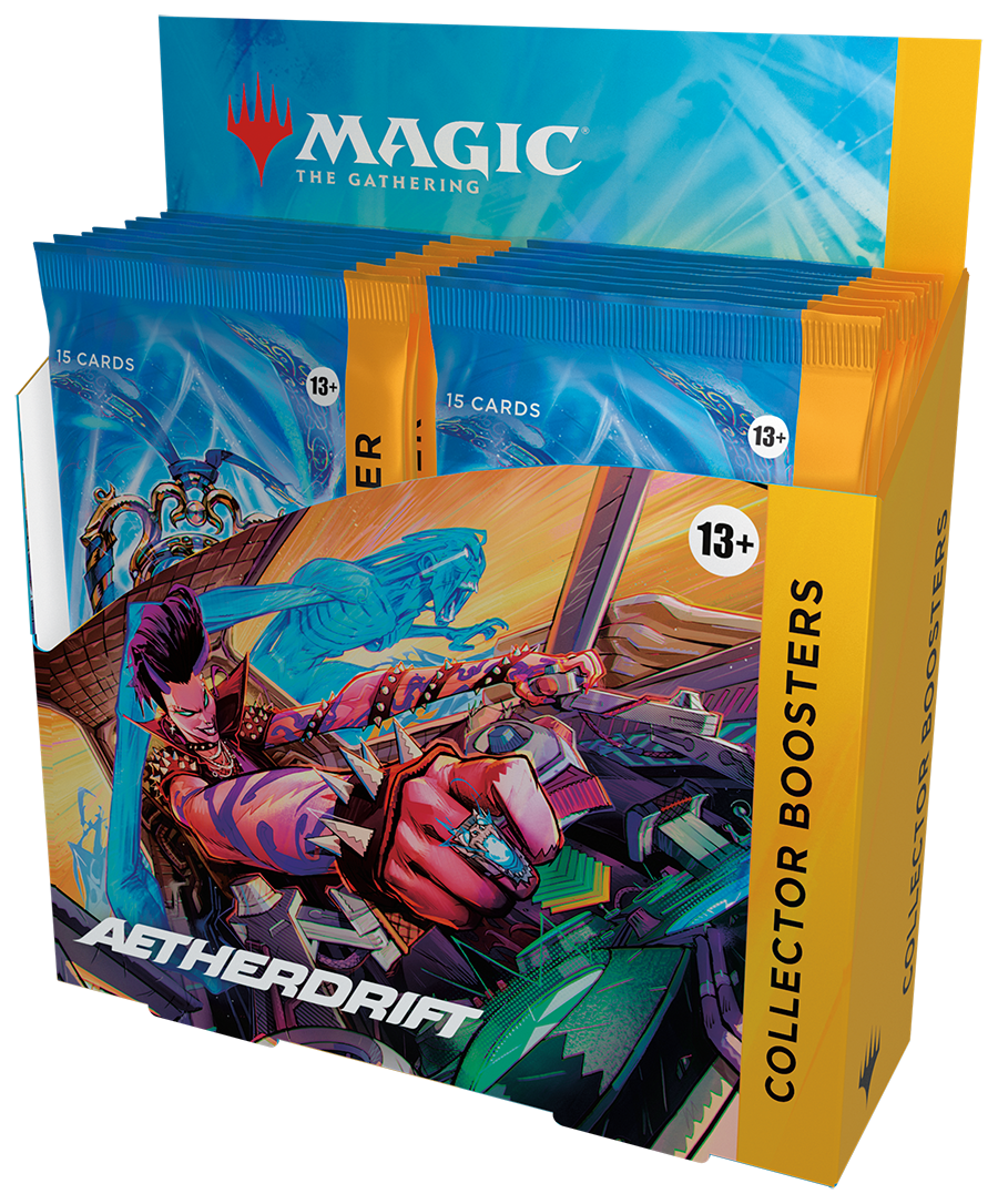 Magic: The Gathering - Expositor de sobres de colección de Aetherdrift