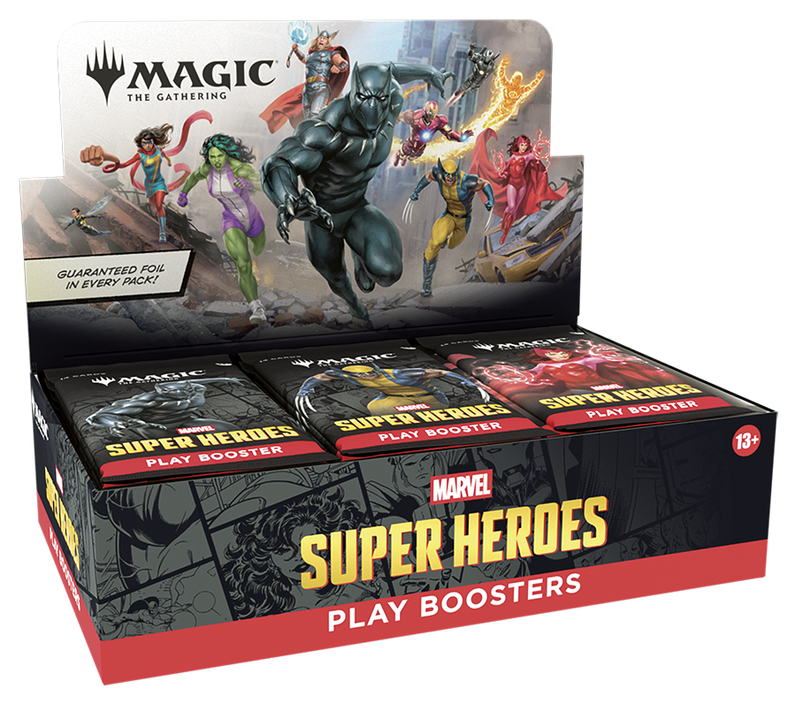Magic the Gathering: Marvel Super Heroes Play Booster Case