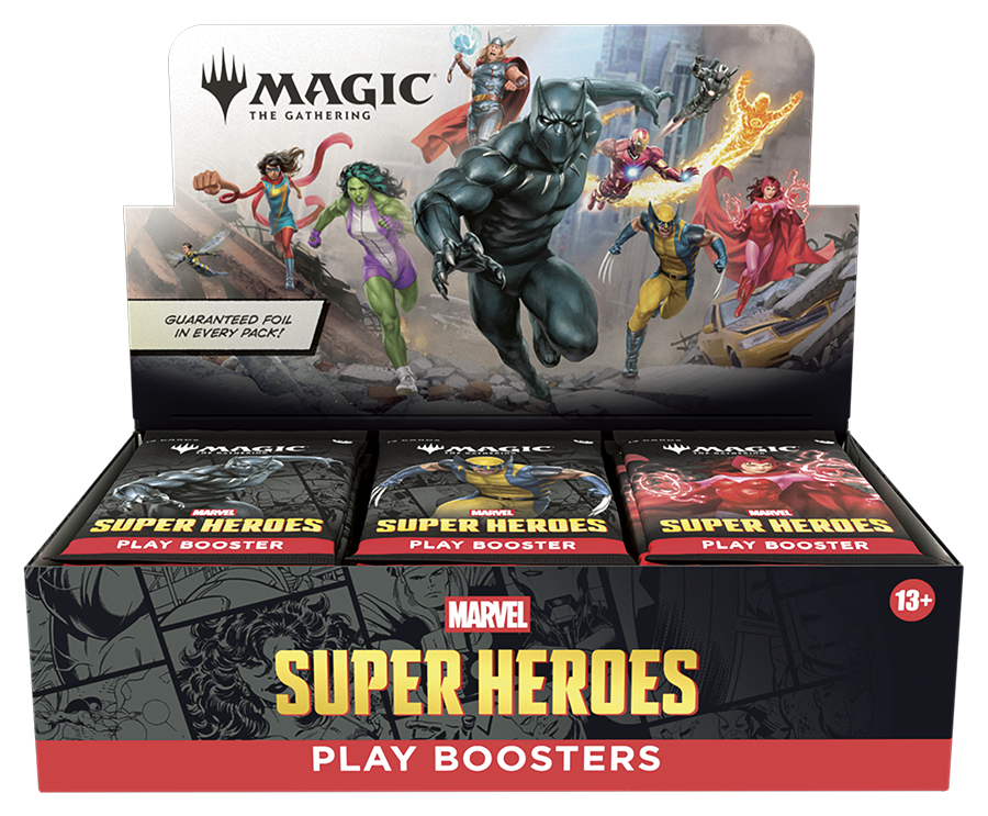 Magic the Gathering: Marvel Super Heroes Play Booster Case