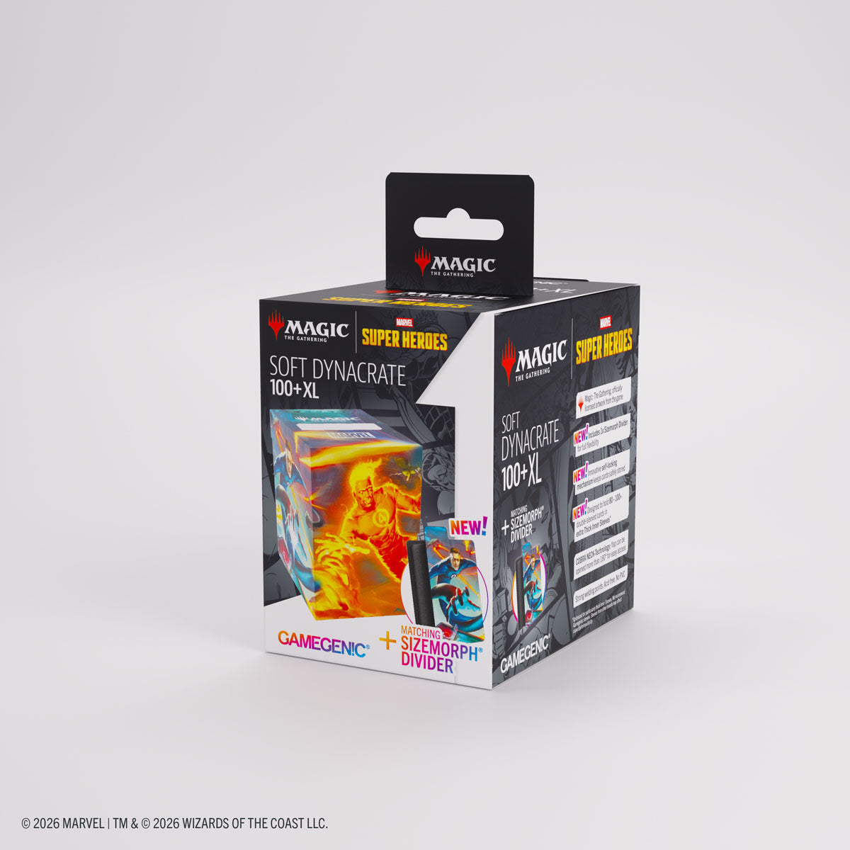 Gamegenic: Magic The Gathering: Msh Marvel Super Heroes: Soft Dynacrate 100 Xl: Fantastic Four Unleashed image 26