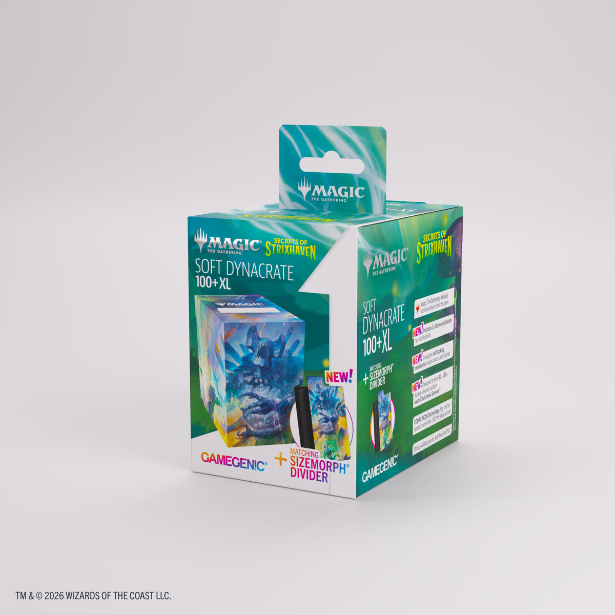 Gamegenic: Magic The Gathering: Secrets Of Strixhaven: Soft Dynacrate 100 Xl: Fight Scene 1