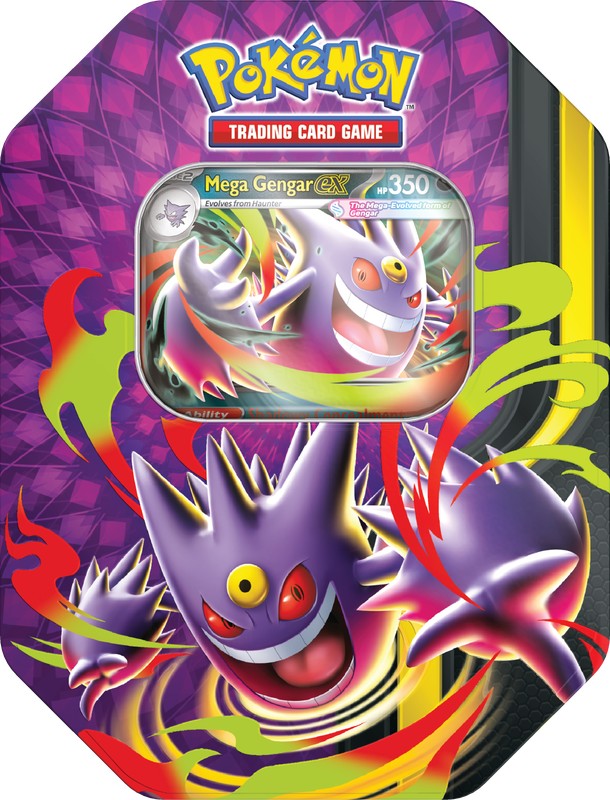 Pokémon TCG: Mega Gengar EX - Mega Moonlit Tin