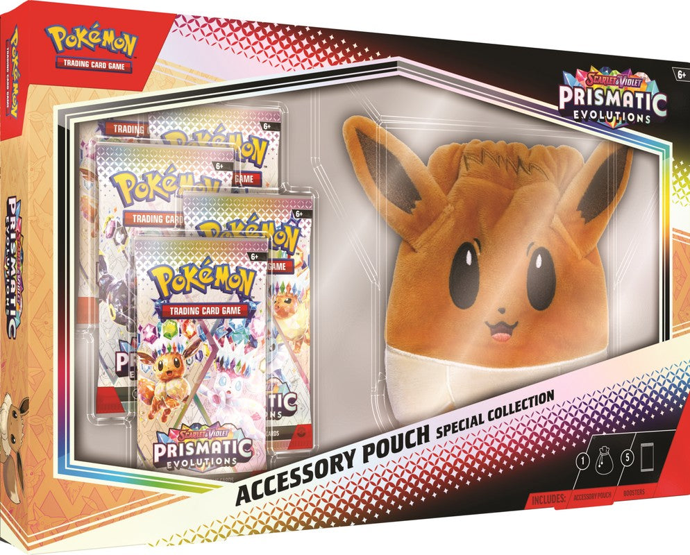 Pokemon TCG: Scarlet & Violet SV8.5 - Prismatic Evolutions Accessory Pouch (Special Collection)