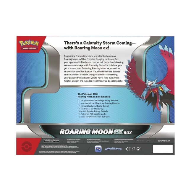 Pokemon Roaring Moon / Iron Valiant ex Box