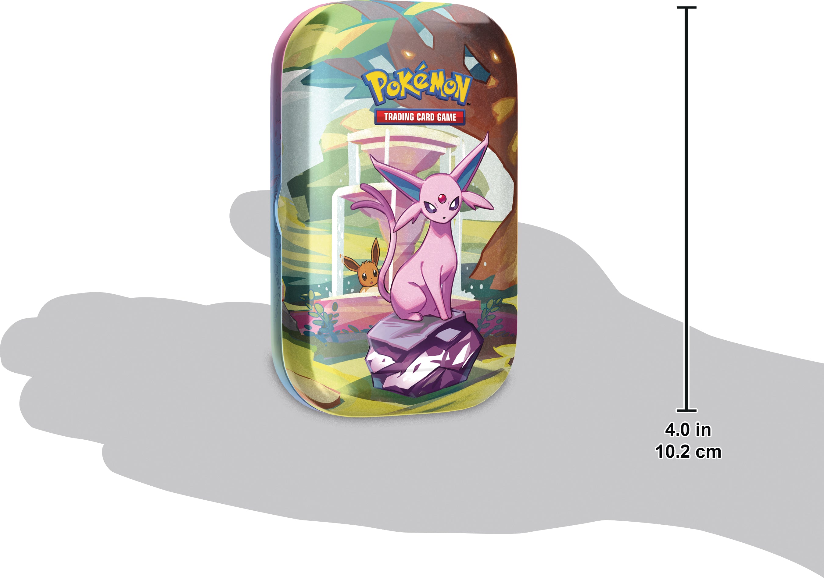 Pokemon Scarlet and Violet 8.5 Prismatic Evolutions Mini Tins