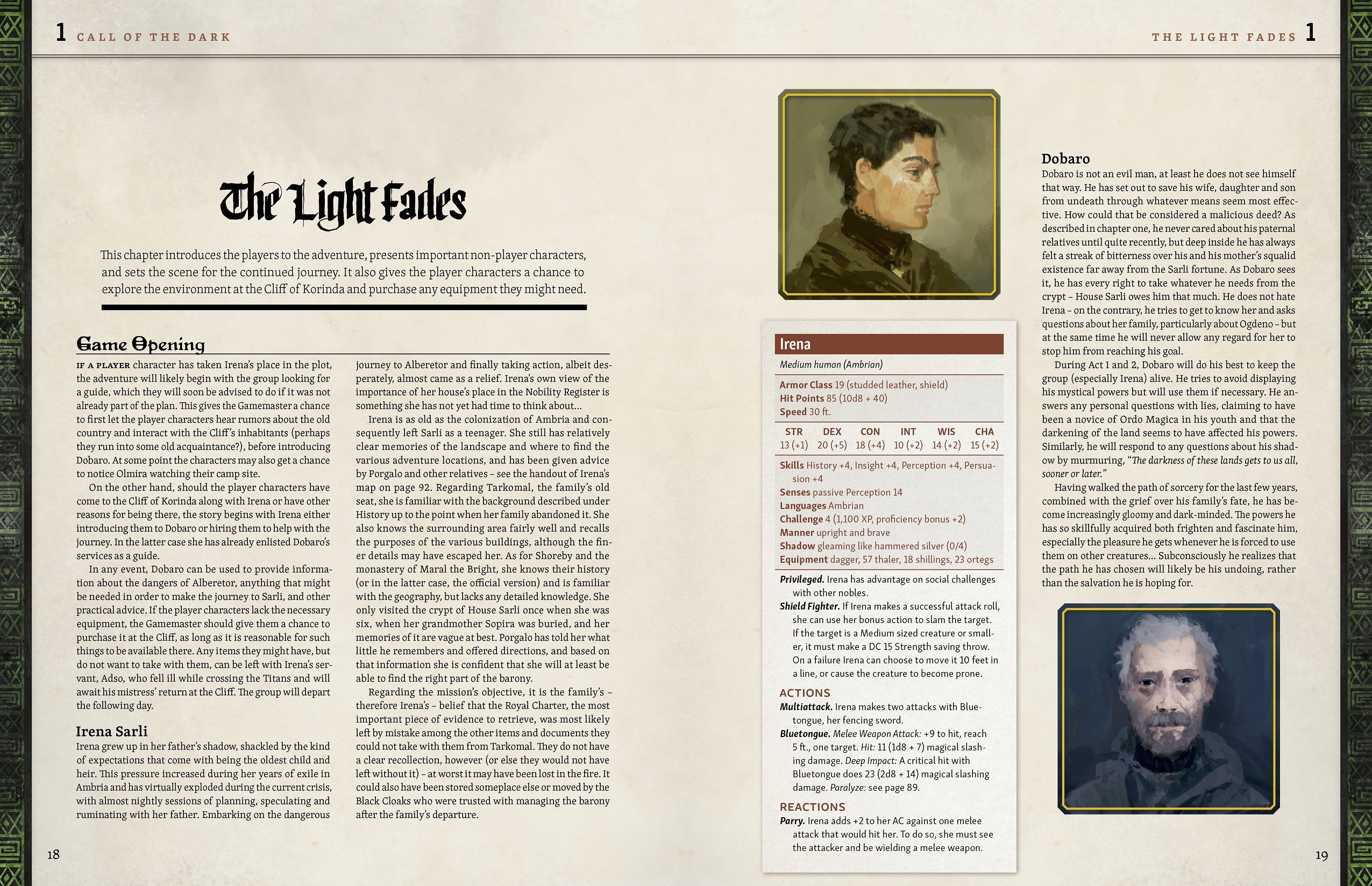 D&D 5E: Ruins of Symbaroum: Adventure Call of the Dark