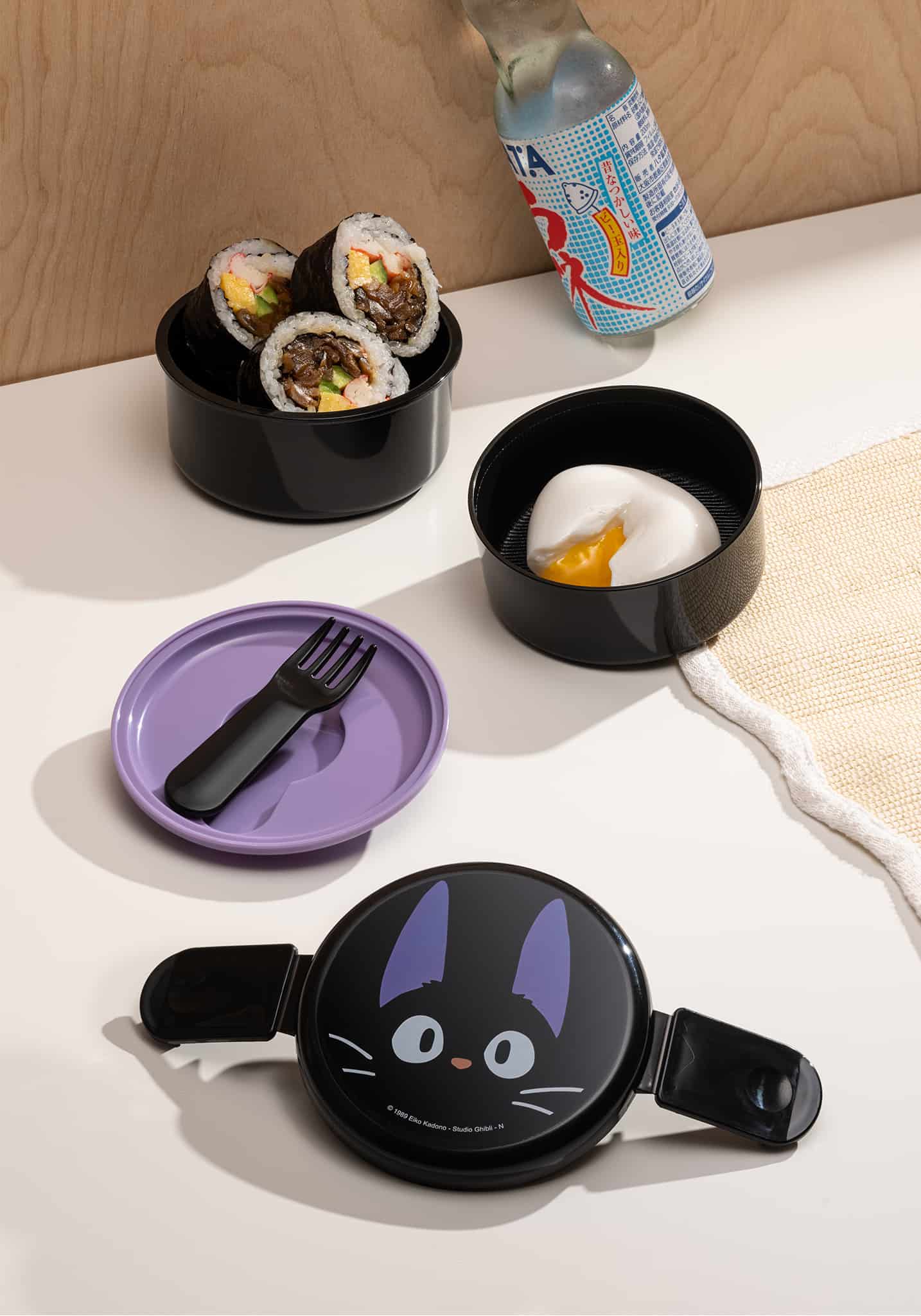 Kiki's Delivery Service Round Bento Lunch Box 16.91oz