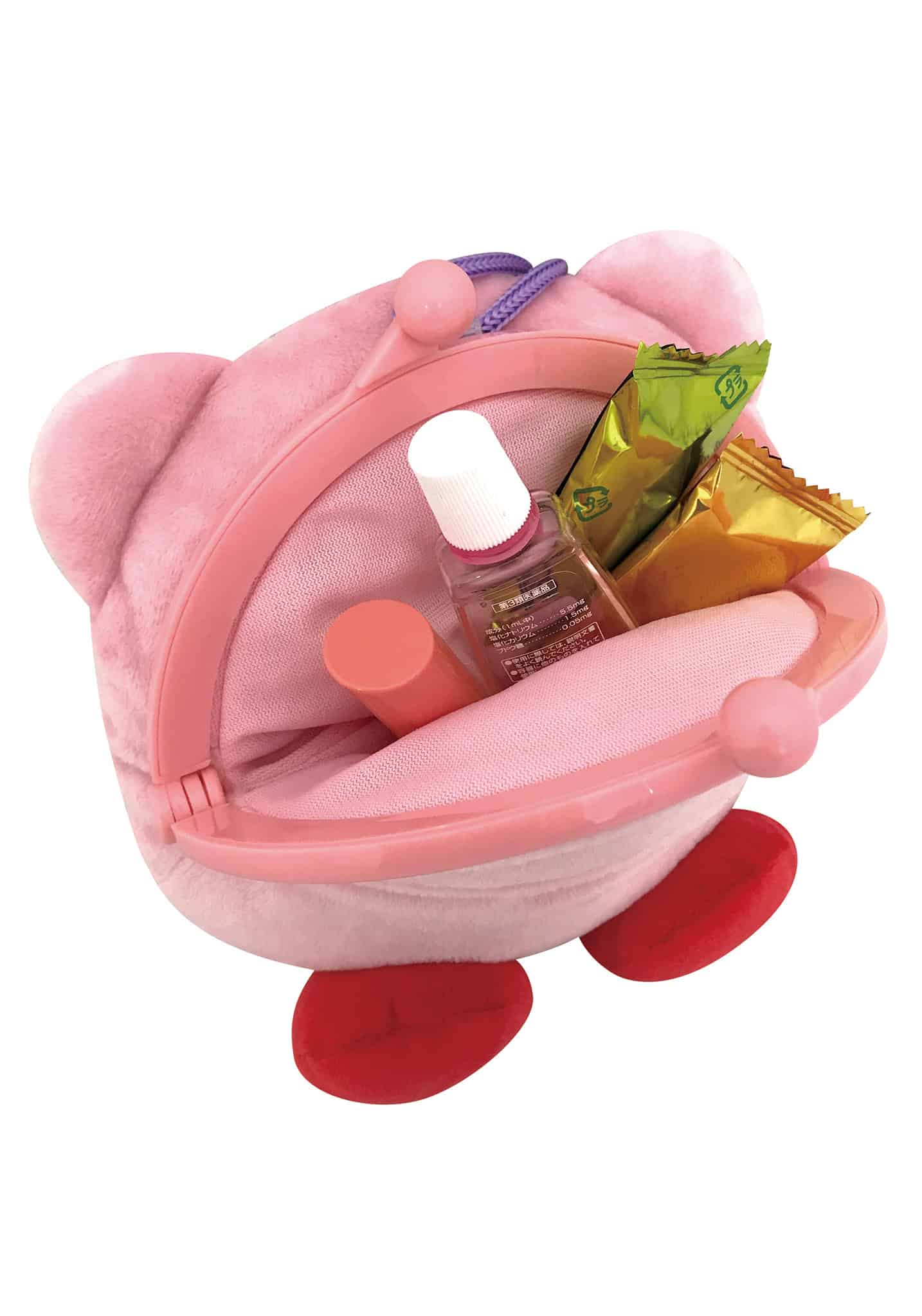 Kirby Plush Neck Pouch (Hover)