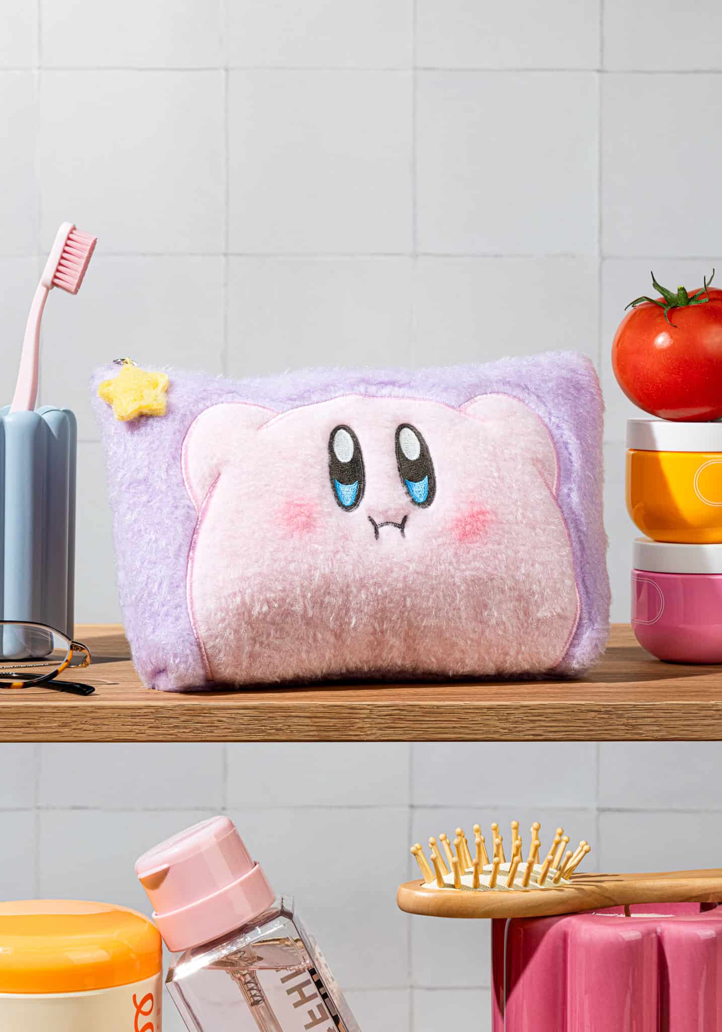 Kirby Fluffy Pouch (Hover)