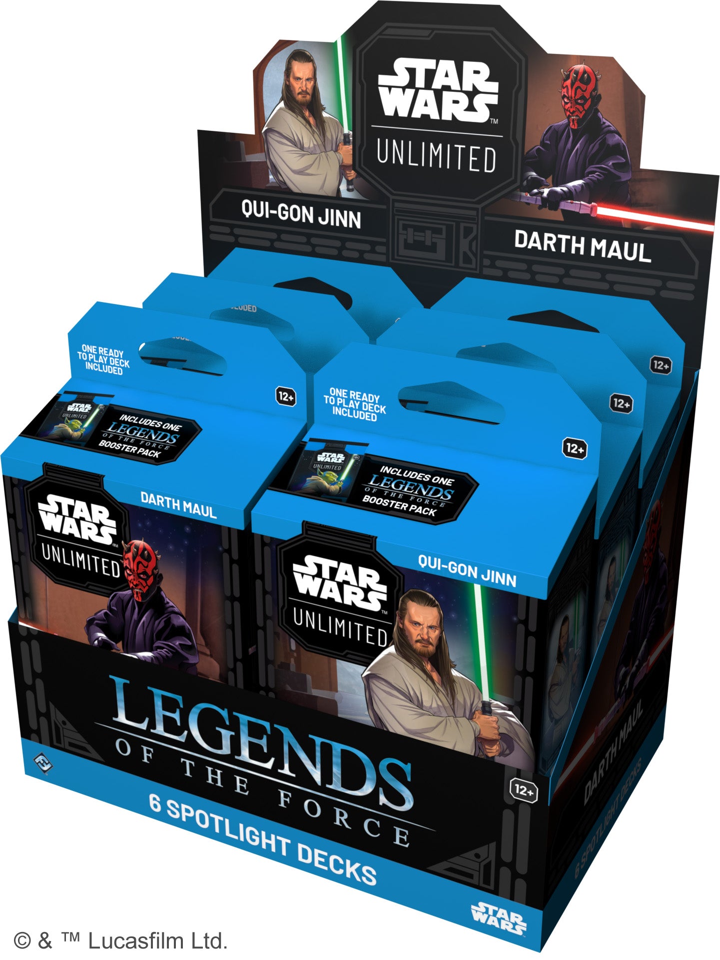 Star Wars: Unlimited - Legends of the Force Spotlight Deck