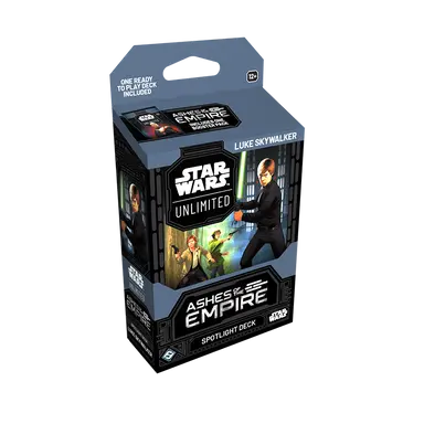 Star Wars Unlimited: Ashes of the Empire - Luke Skywalker Spotlight Deck