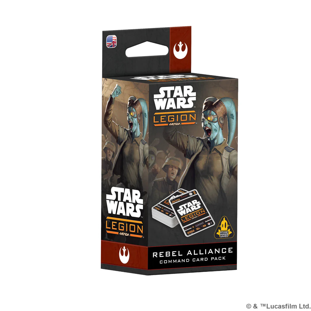 Star Wars Legion Rebel Alliance Command Card Pack