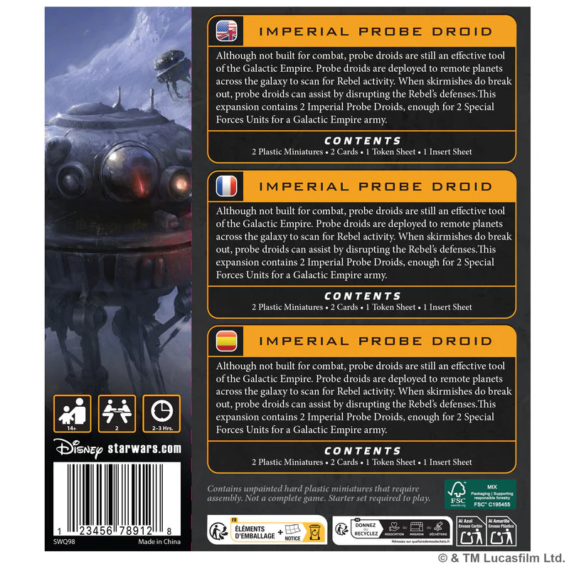 Star Wars: Legion: Imperial Probe Droid