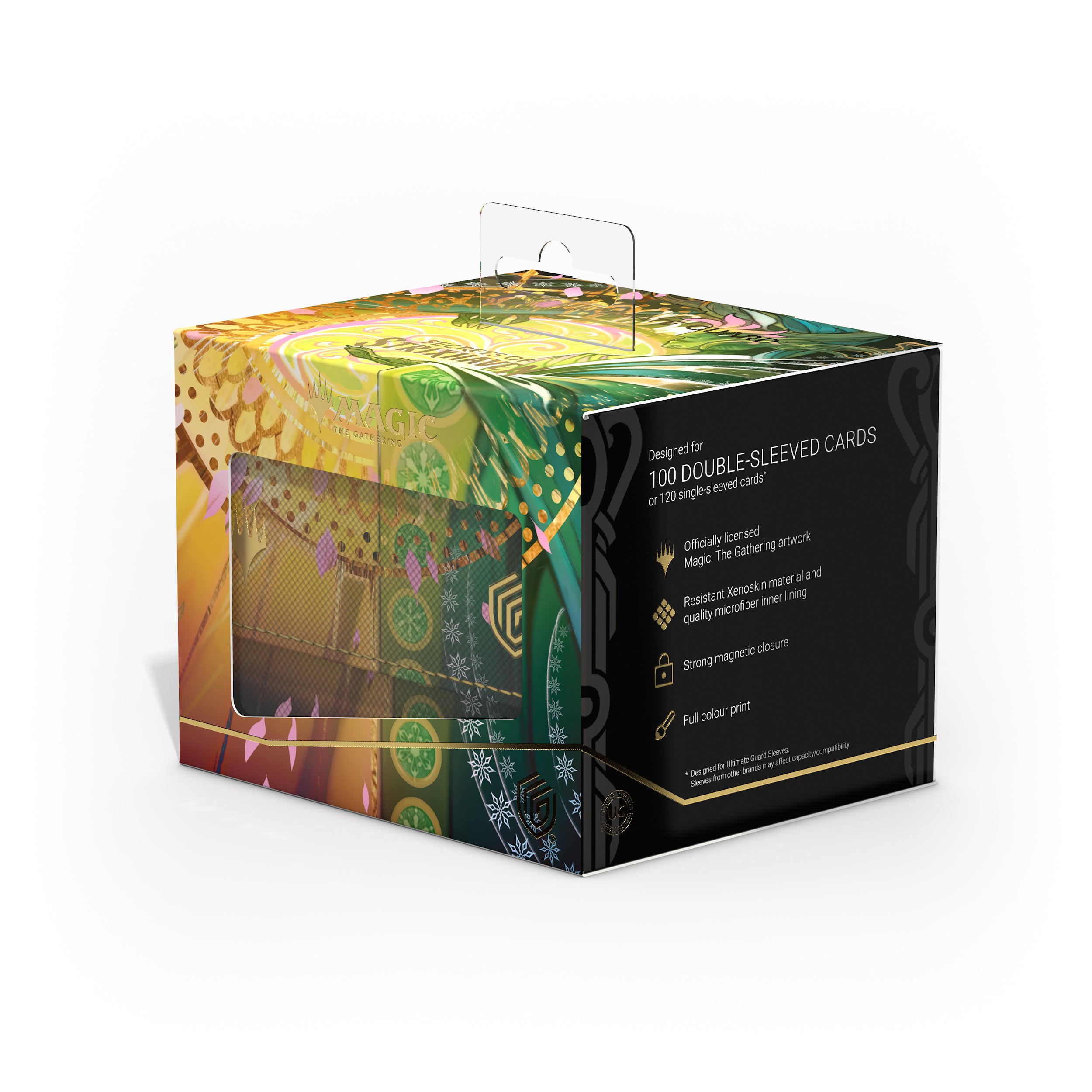 Ultimate Guard: Magic The Gathering: SOS Secrets Of Strixhaven: Sidewinder 100 Xenoskin: Green Rare (Alternate Art)