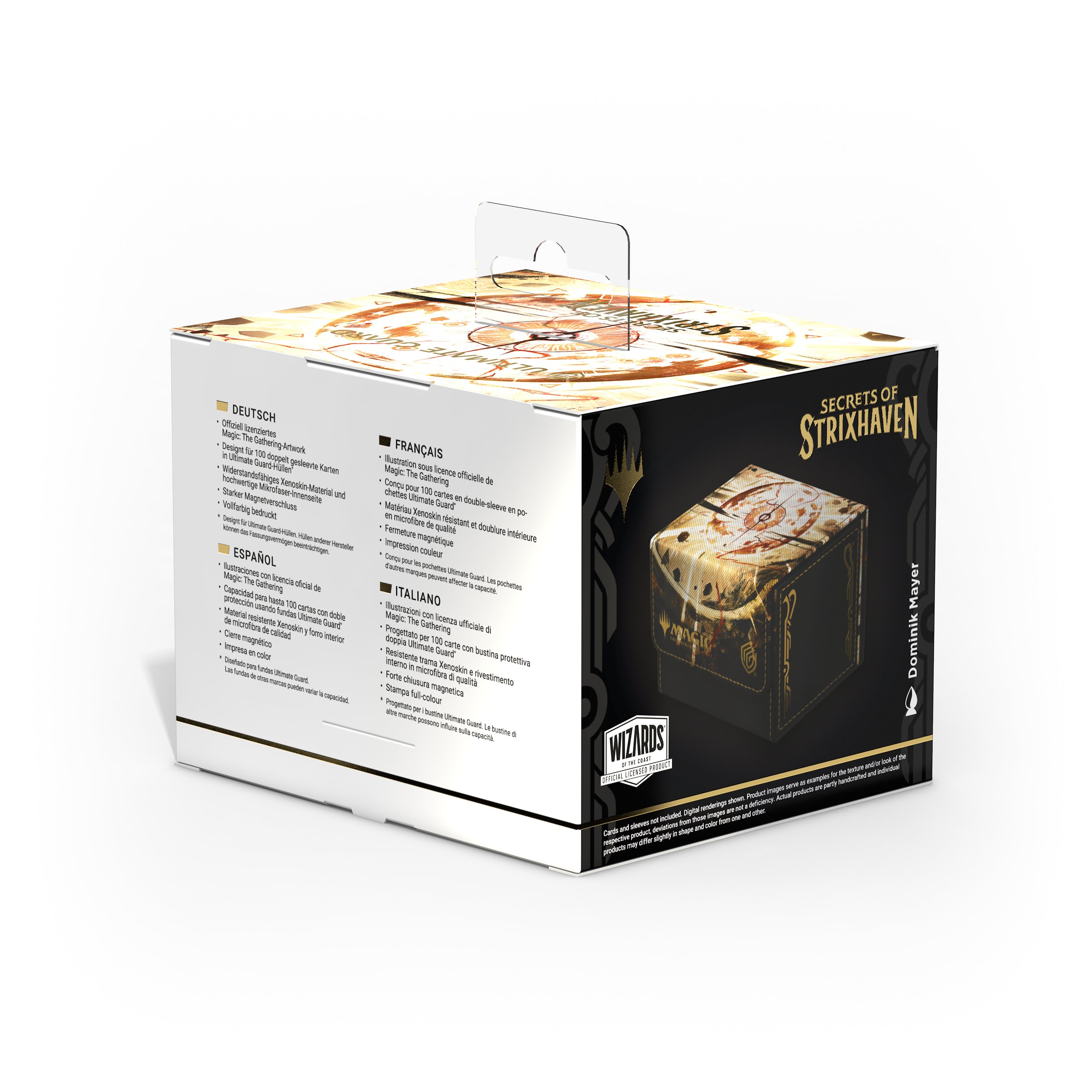 Ultimate Guard: Magic The Gathering: SOS Secrets Of Strixhaven: Sidewinder 100 Xenoskin: White Mythic 1 (Alternate Art)